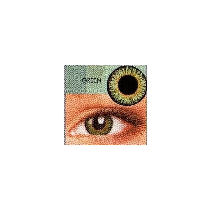 Green 3 Tone Blends Coloured Contact Lenses (1 Month)