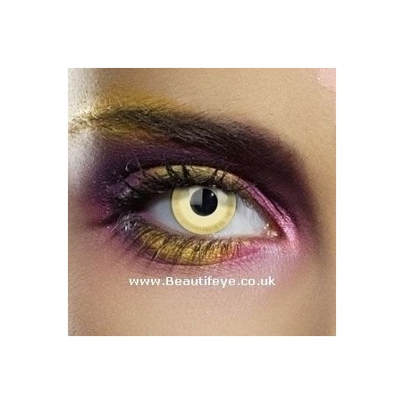 Avatar Movie Character Yellow Halloween Crazy Contact Lenses