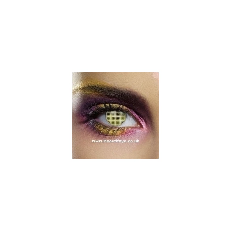 EDIT Colour Vision Hazel Mesh Contact Lenses