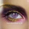 EDIT Colour Vision Violet Mesh Contact Lenses