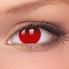 ColourVue Red Screen Mesh Halloween Contact Lenses (1 Year)