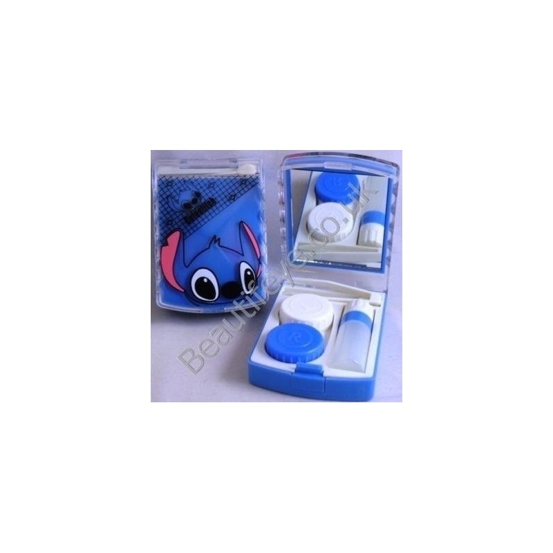Lilo's Stitch Designer Contact Lens Travel Kit With Mirror