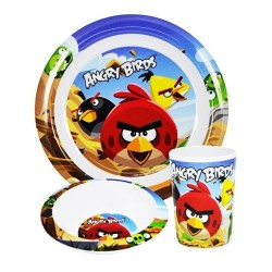 Angry Birds 3PC Dinner Set