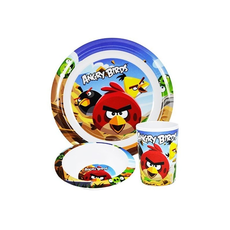 Angry Birds 3PC Dinner Set