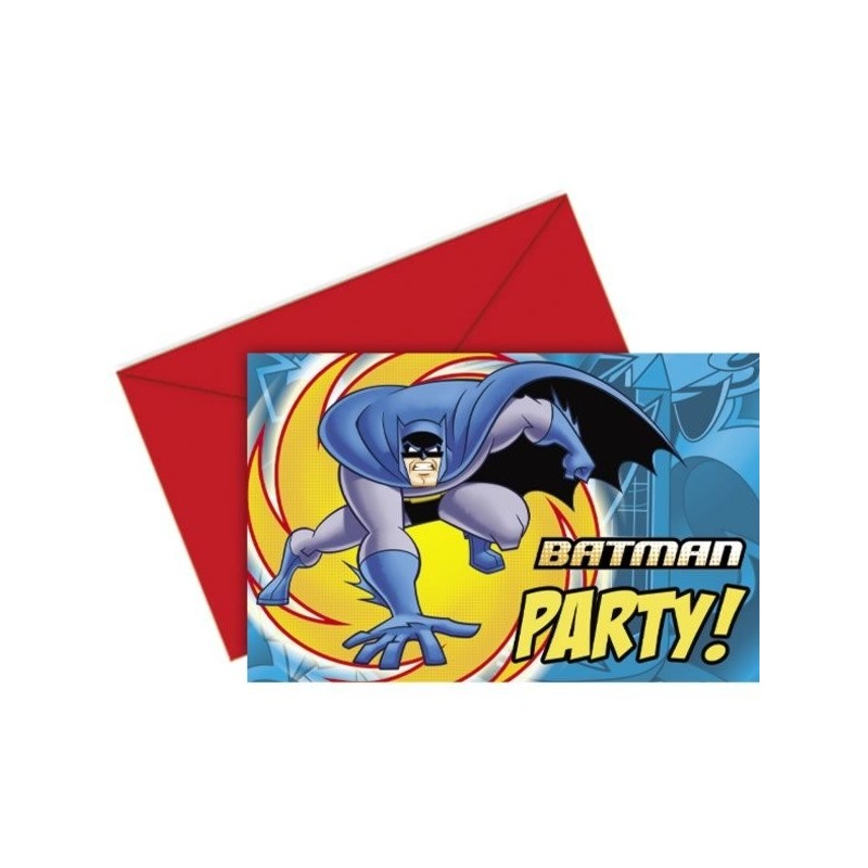 Unique Party Invites & Envelopes - Batman