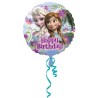 Anagram 18 Inch Foil Balloon - Happy Birthday Frozen