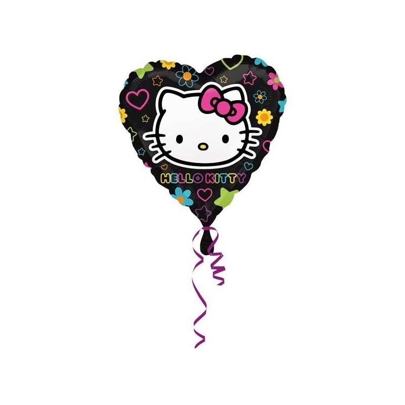 Anagram 18 Inch Heart Foil Balloon - Hello Kitty Tween Heart