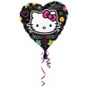 Anagram 18 Inch Heart Foil Balloon - Hello Kitty Tween Heart