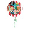 Anagram 18 Inch Circle Foil Balloon - Jake & NeverLand Pirates