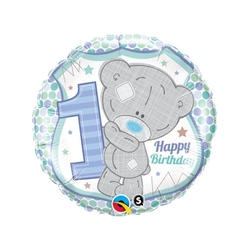 Qualatex 18 Inch Round Foil Balloon - Me To You 1st Bday Boy