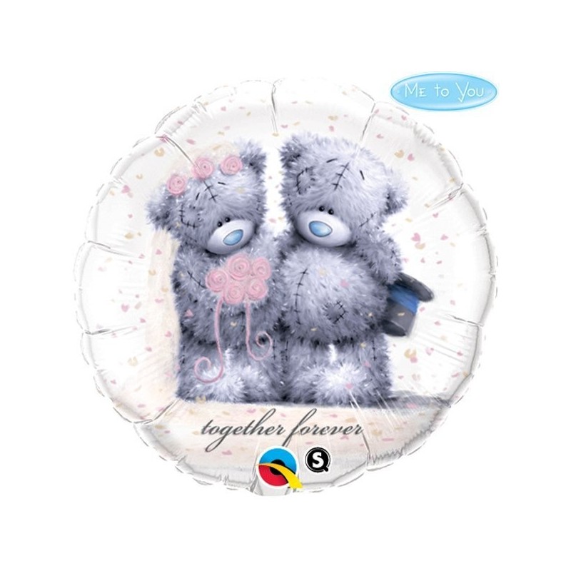 Qualatex 18 Inch Round Foil Balloon - Me To You Together Forever
