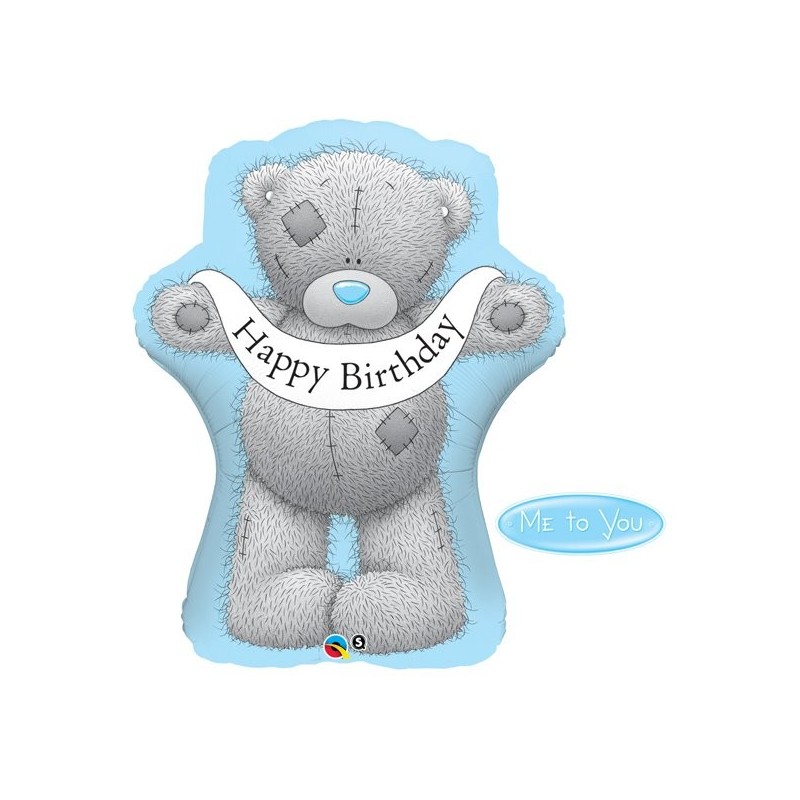 Qualatex 36 Inch Shaped Foil Balloon - Me To You Birthday Banner