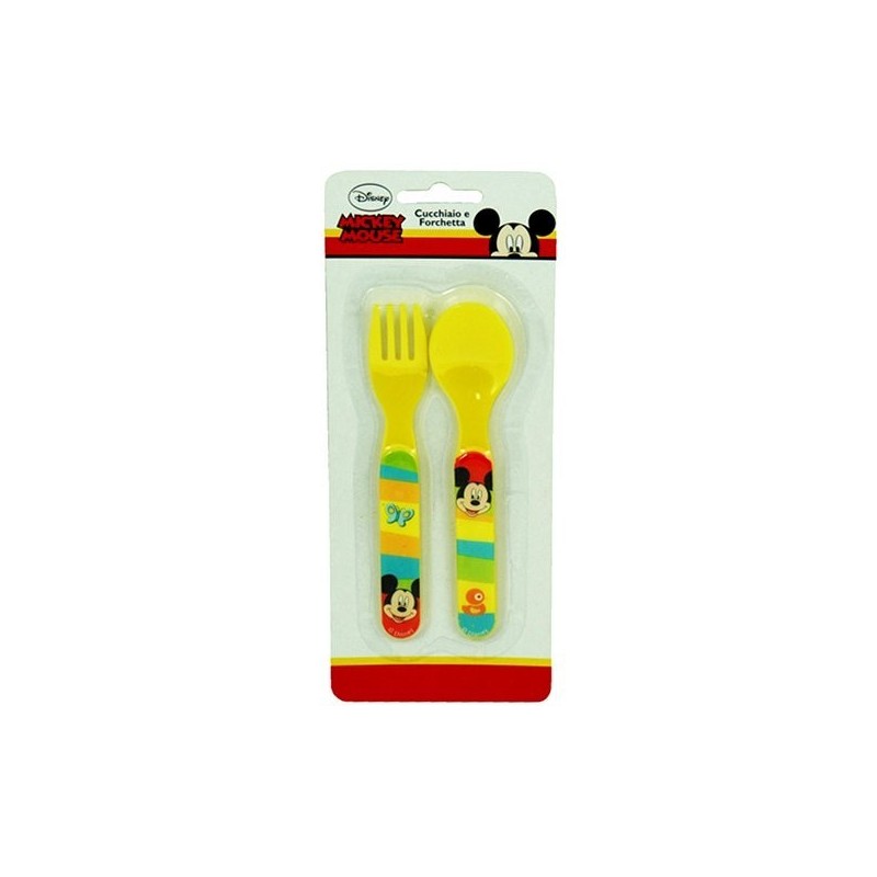 Mickey Mouse 2PC Cutlery Set
