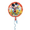 Anagram 18 Inch Circle Foil Balloon - Mickey & Pluto