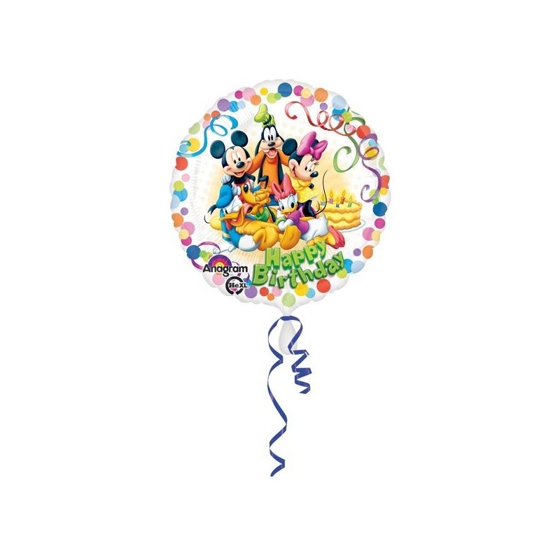 Anagram 18 Inch Circle Foil Balloon - Mickey