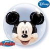 Qualatex 24 Inch Double Bubble Balloon - Mickey Mouse