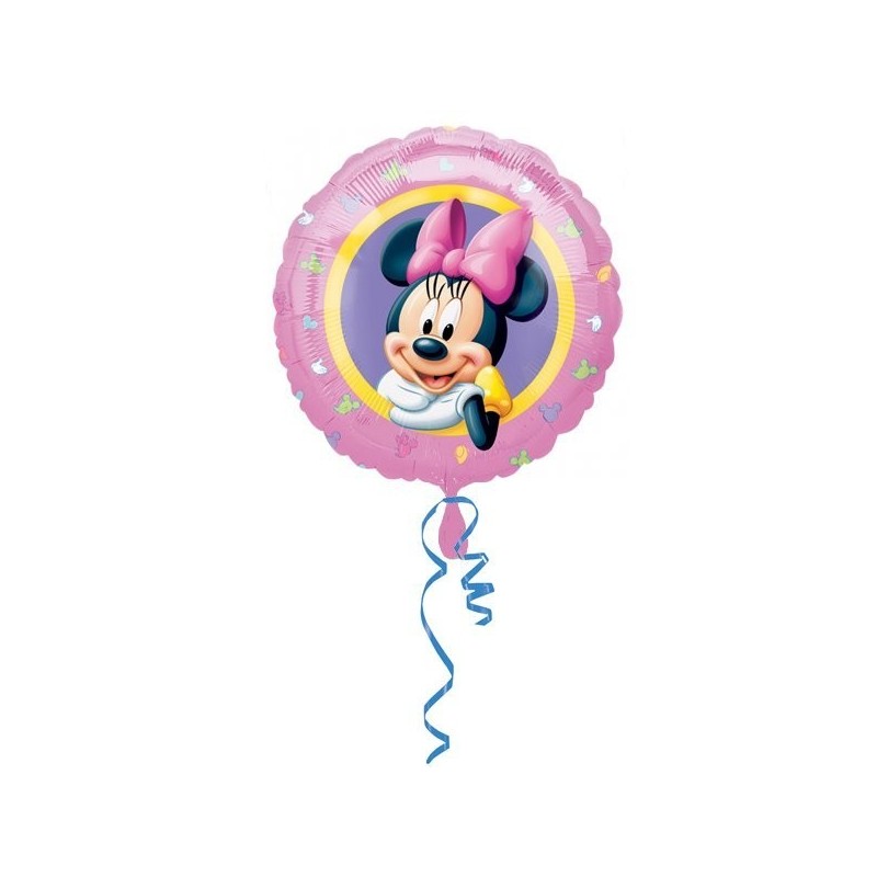 Anagram 18 Inch Circle Foil Balloon - Minnie Portrait