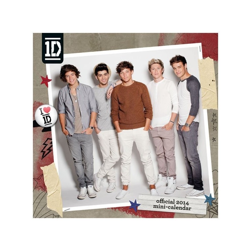 One Direction 2014 Mini Calendar