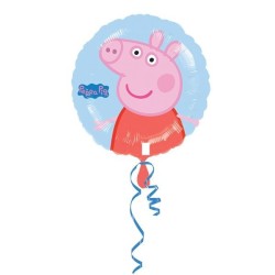 Anagram 18 Inch Circle Foil Balloon - Peppa Pig