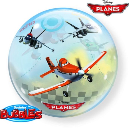 Qualatex 22 Inch Single Bubble Balloon - Disney Planes