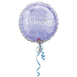 Anagram 18 Inch Circle Foil Balloon - Express Yourself Princess Birthday