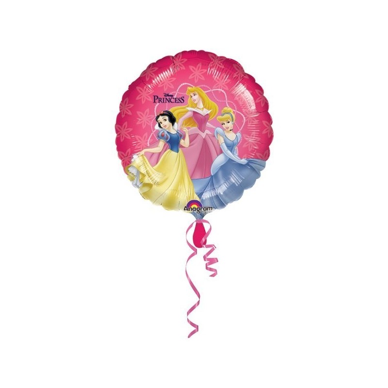 Anagram 18 Inch Circle Foil Balloon - Disney Princesses