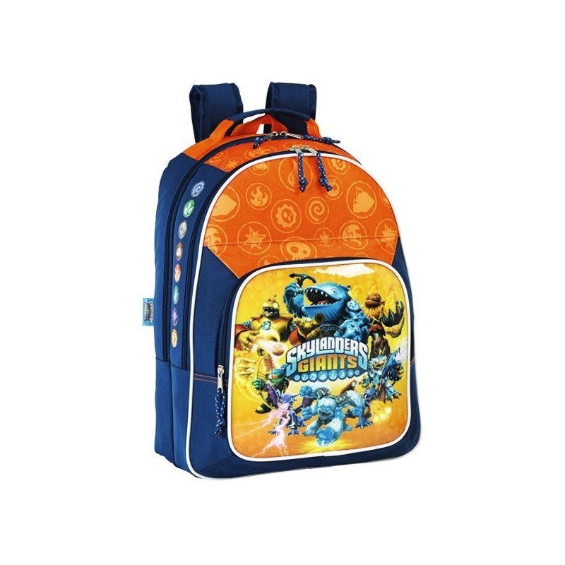 Skylanders Giants Orange Backpack - 32Cms