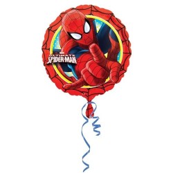 Anagram 18 Inch Circle Foil Balloon - Spiderman Action