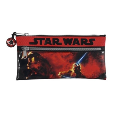 Star Wars Pencil Case With 2 Zippers