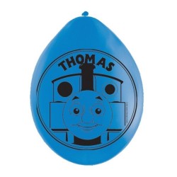 Amscan Thomas Tank Balloon Latex Balloons - Blue