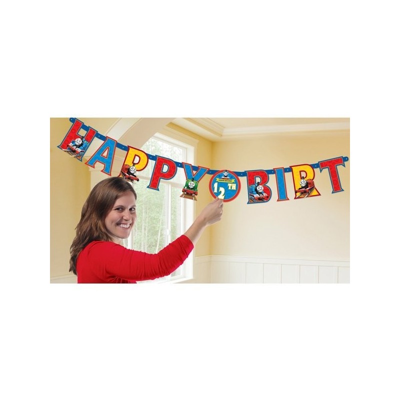 Amscan Letter Banner - Thomas Add An Age