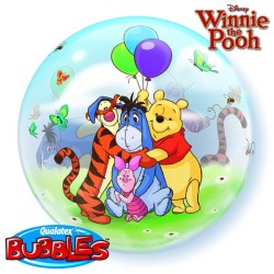 Qualatex 22 Inch Single Bubble Balloon - Winnie The Pooh