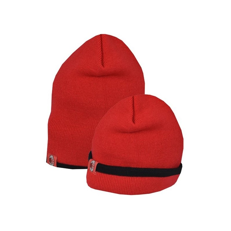 AC Milan Reverse Cuff Knitted Hat