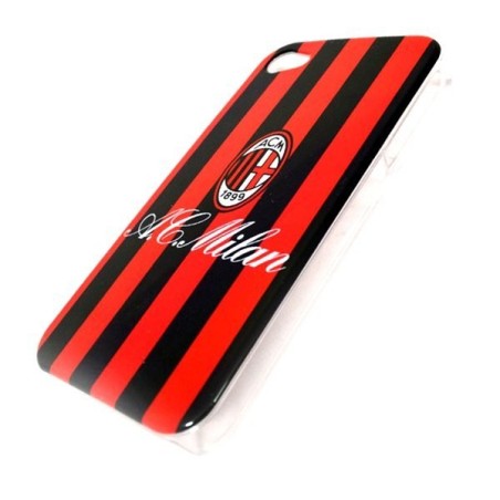 AC Milan iPhone 4/4S Hard Phone Case - Stripe