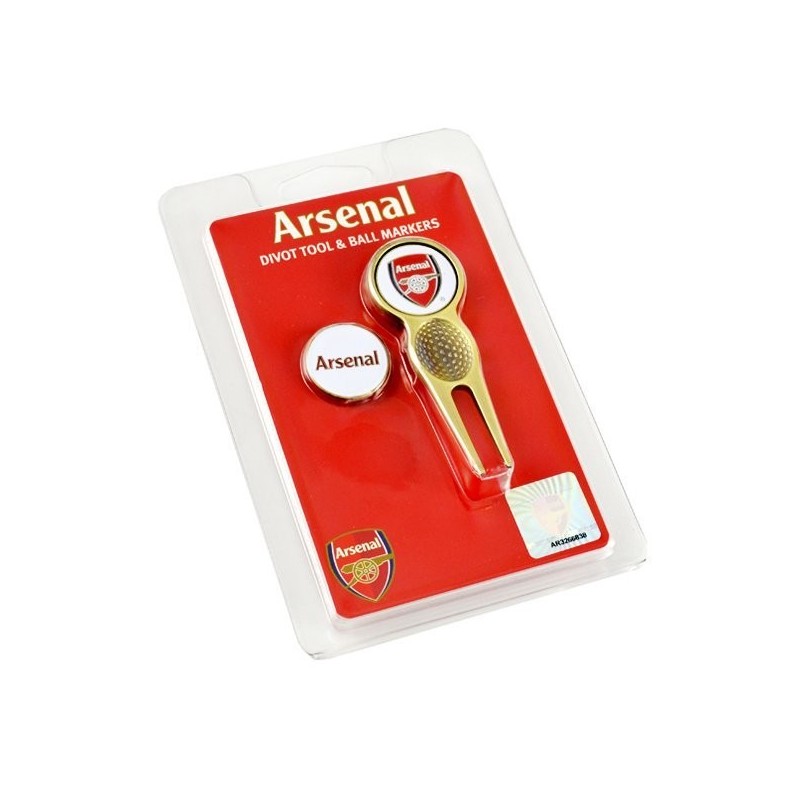 Arsenal Golf Divot Tool & Ball Markers