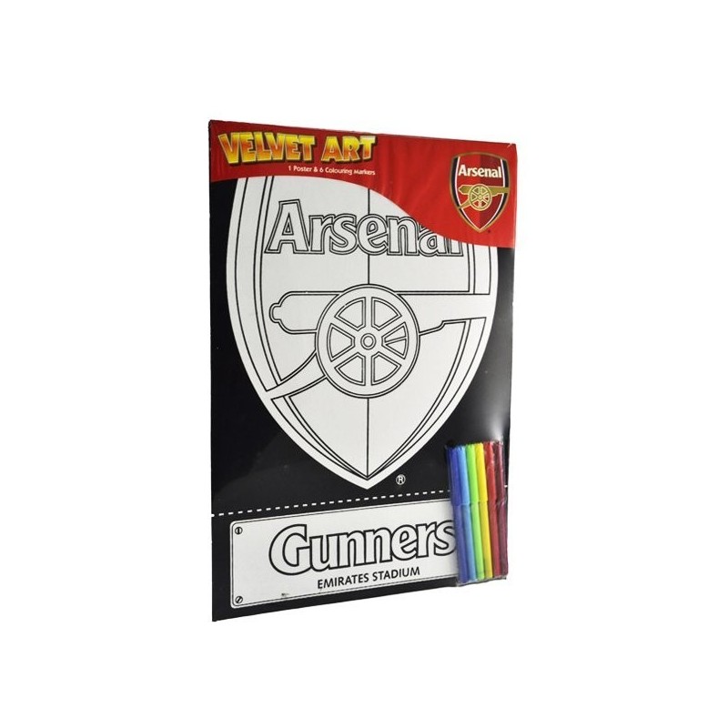 Arsenal Velvet Art Poster
