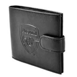 Arsenal Crest Embossed Leather Wallet