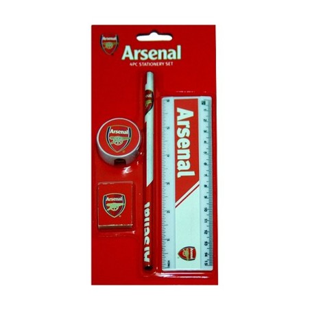 Arsenal 4PC Stationery Set