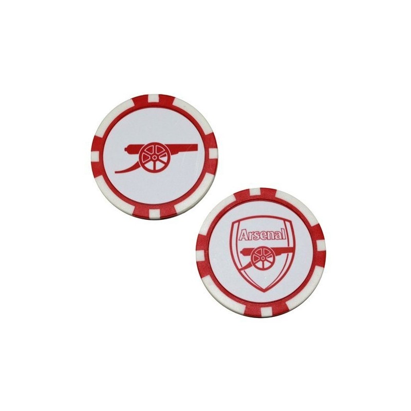 Arsenal Poker Golf Ball Marker - 2PK