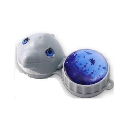 Funky Dolphin 3D Contact Lens Storage Case