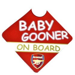 Arsenal Baby On Board Sign