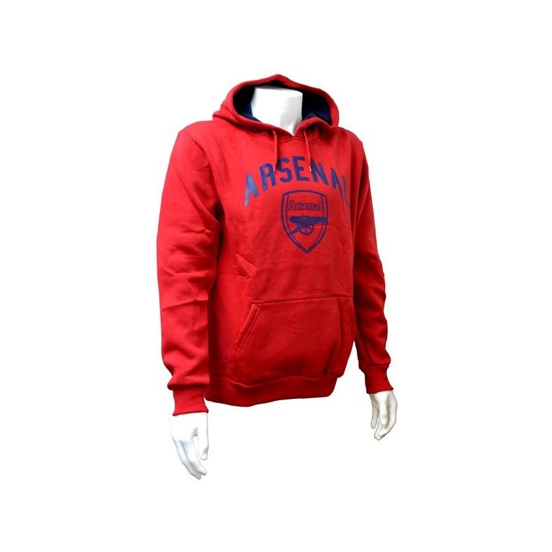 Arsenal Red Crest Mens Hoody - S