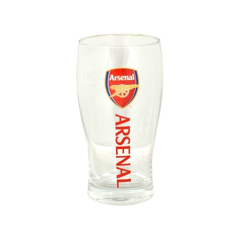 Arsenal Wordmark Crest Pint Glass