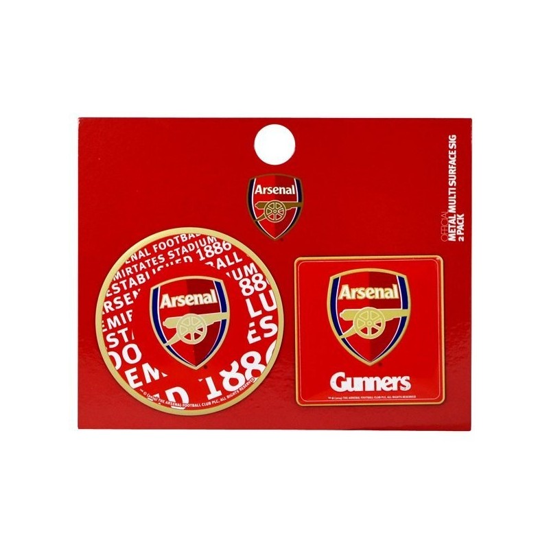 Arsenal 2PK Multi Surface Metal Sign