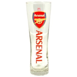 Arsenal Wordmark Crest Peroni Pint Glass