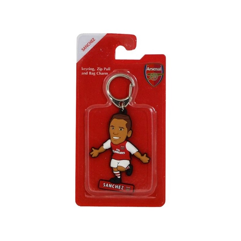 Arsenal PVC Keyring - Sanchez