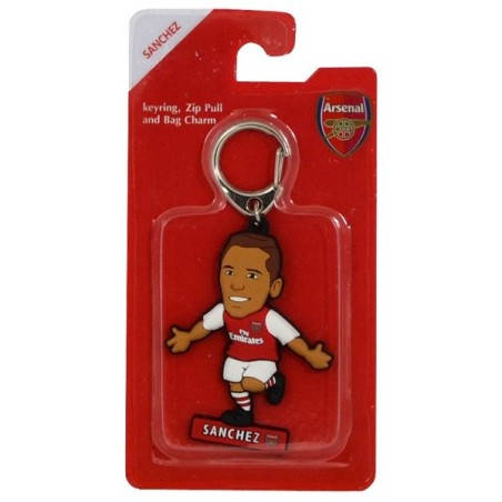 Arsenal PVC Keyring - Sanchez