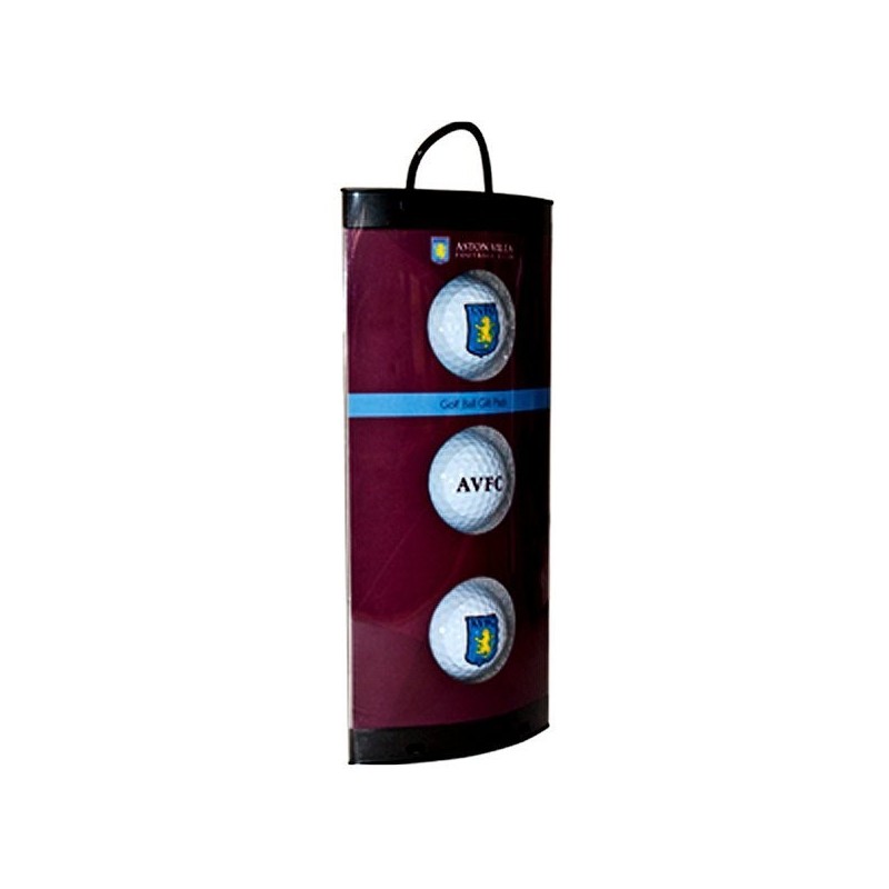 Aston Villa Golf Ball Gift Pack