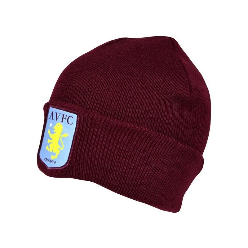 Aston Villa Cuff Knitted Hat -Claret