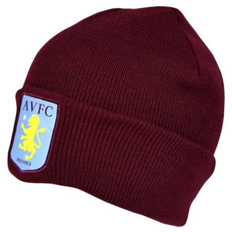 Aston Villa Cuff Knitted Hat -Claret